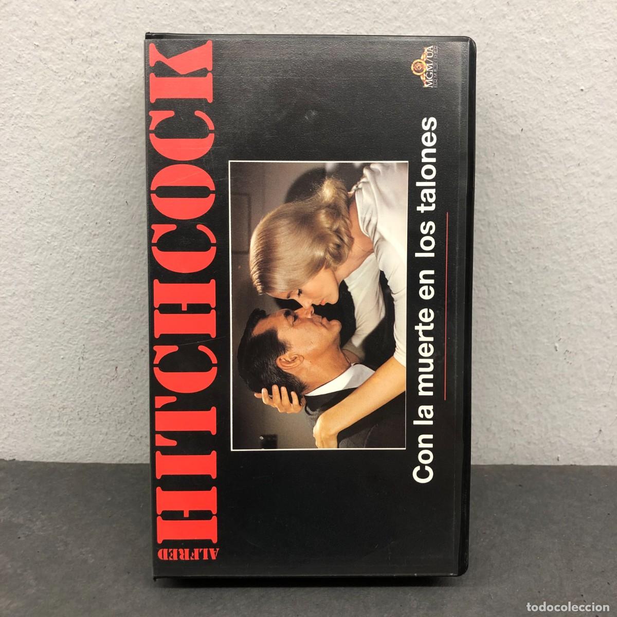 Cine: ALFRED HITCHCOCK - CON LA MUERTE EN LOS TALONES - VHS - PEL&Iacute;CULA - CINE / 1468