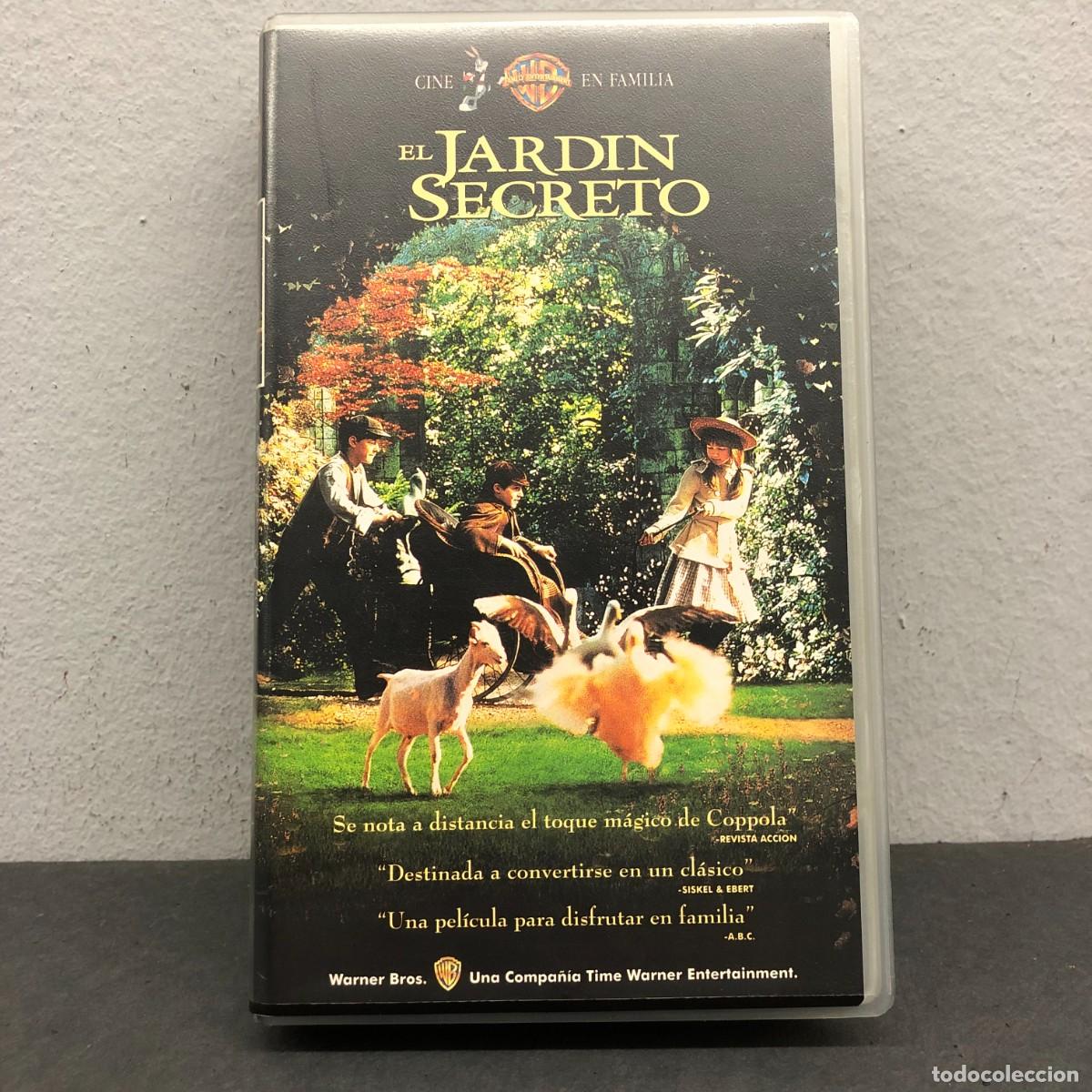 Cine: EL JARDIN SECRETO - CINE EN FAMILIA - WARNER BROS - VHS - PEL&Iacute;CULA - CINE / 1471