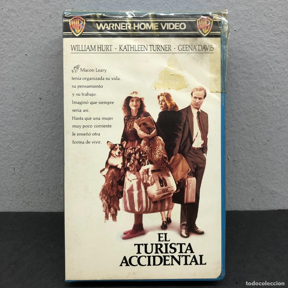 Cine: EL TURISTA ACCIDENTAL - WILLIAM HURT - KATHLEEN TURNER - GEENA DAVIS - VHS - PEL&Iacute;CULA - CINE / 1475