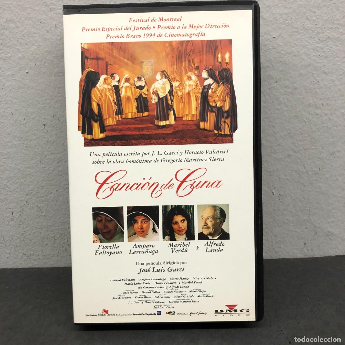 Cine: CANCI&Oacute;N DE CUNA - FIORELLA FALTOYANO, AMPARO LARRA&Ntilde;AGA, MARIBEL VERD&Uacute; - VHS - PEL&Iacute;CULA - CINE / 1479