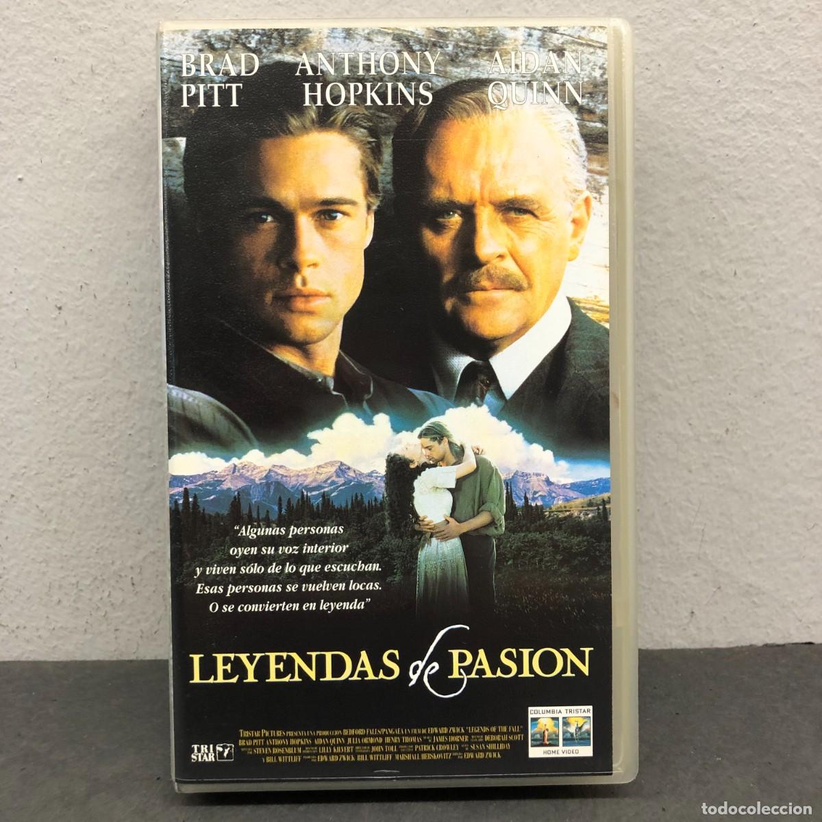 Cine: LEYENDAS DE PASION - BRAD PITT - ANTHONY HOPKINS - AIDAN QUINN - VHS - PEL&Iacute;CULA - CINE / 1485