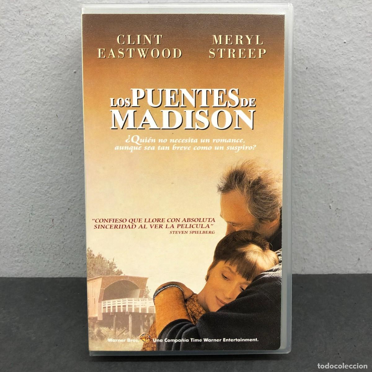 Cine: LOS PUENTES DE MADISON - CLINT EASTWOOD - MERYLL STREEP - VHS - PEL&Iacute;CULA - CINE / 1491