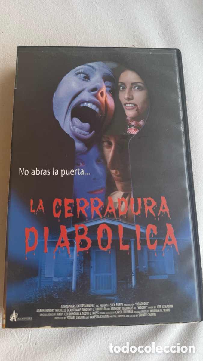 Cine: La Cerradura Diab&oacute;lica VHS Ed. videoclub