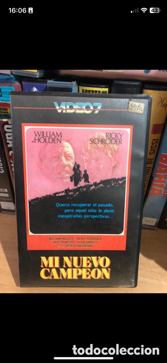 Cine: VHS v&iacute;deo club mi nuevo campe&oacute;n