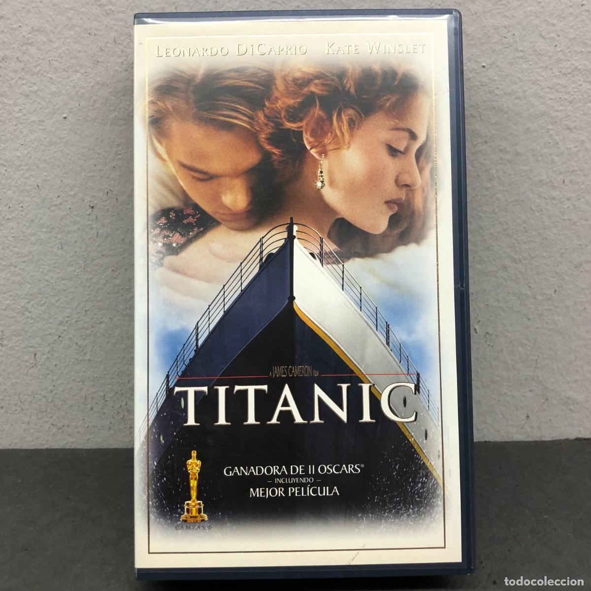 Cine: TITANIC - JAMES CAMERON - LEONARDO DICAPRIO, KATE WINSLET - 0042101 - VHS - PEL&Iacute;CULA - CINE / 1502