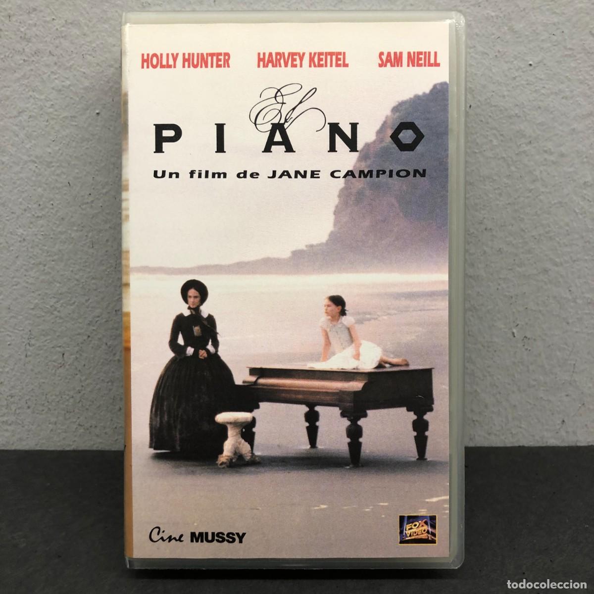 Cine: PIANO - JANE CAMPION - HOLLY HUNTER, HARVEY KEITEL, SAM NEILL - 4294 - VHS - PEL&Iacute;CULA - CINE / 1506