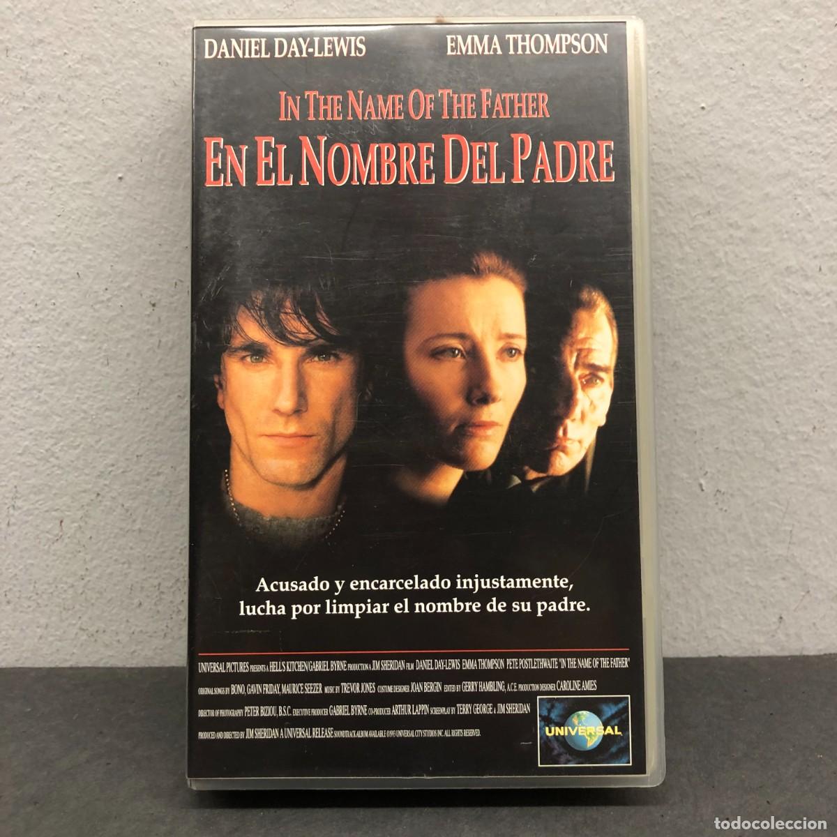 Cine: EN EL NOMBRE DEL PADRE - DANIEL DAY-LEWIS, EMMA THOMPSON - 81800 - VHS - PEL&Iacute;CULA - CINE / 1507