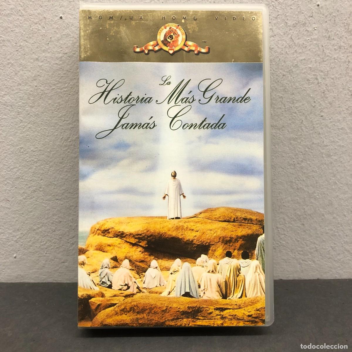 Cine: LA HISTORIA M&Aacute;S GRANDE JAM&Aacute;S CONTADA - GEORGE STEVENS - SHV 52245 - VHS - PEL&Iacute;CULA - CINE / 1520