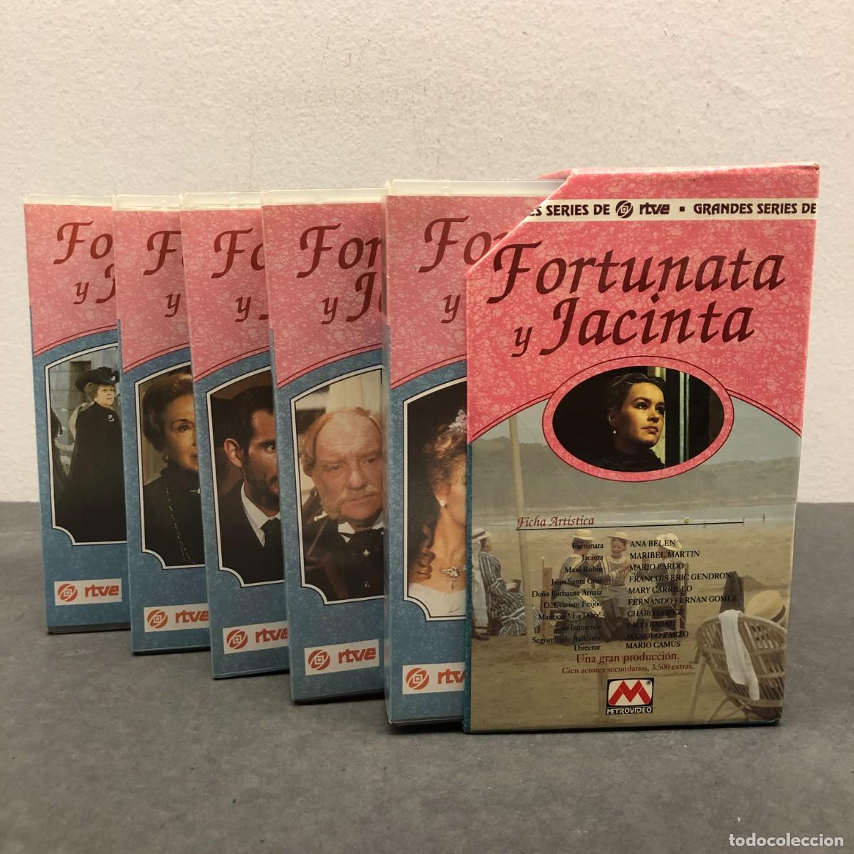Cine: FORTUNATA Y JACINTA - MARIO CAMUS - RTVE - LOTE 5 VHS - SERIE - CAP&Iacute;TULOS DEL 1 AL 10 / 1522