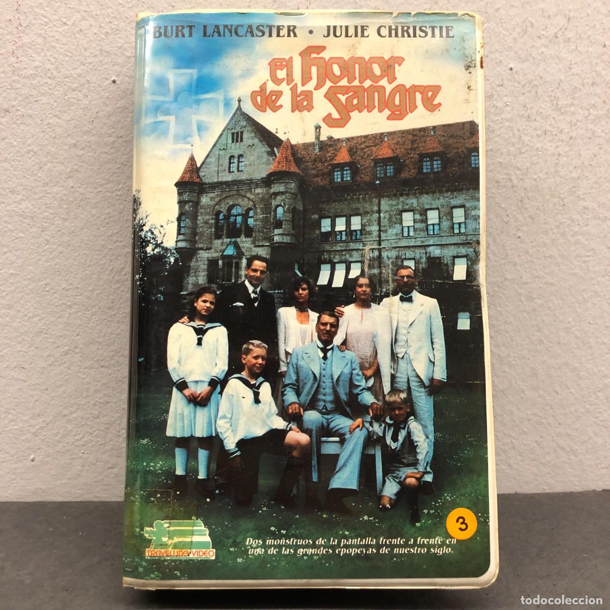 Cine: EL HONOR DE LA SANGRE - BURT LANCASTER, JULIE CHRISTIE - TR-2 - VHS - PEL&Iacute;CULA - CINE / 1524