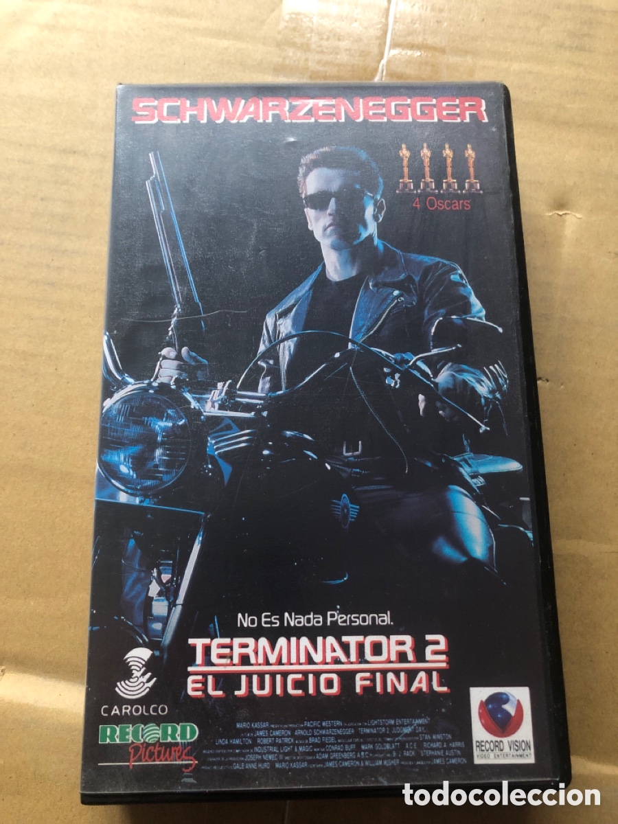 Cine: VHS V&Iacute;DEO CLUB TERMINATOR 2