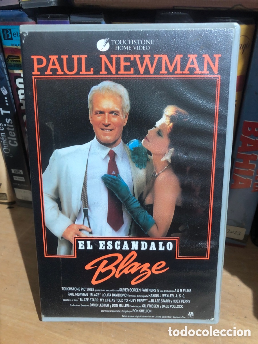 Cine: VHS V&Iacute;DEO CLUB EL ESC&Aacute;NDALO DE BLAZE