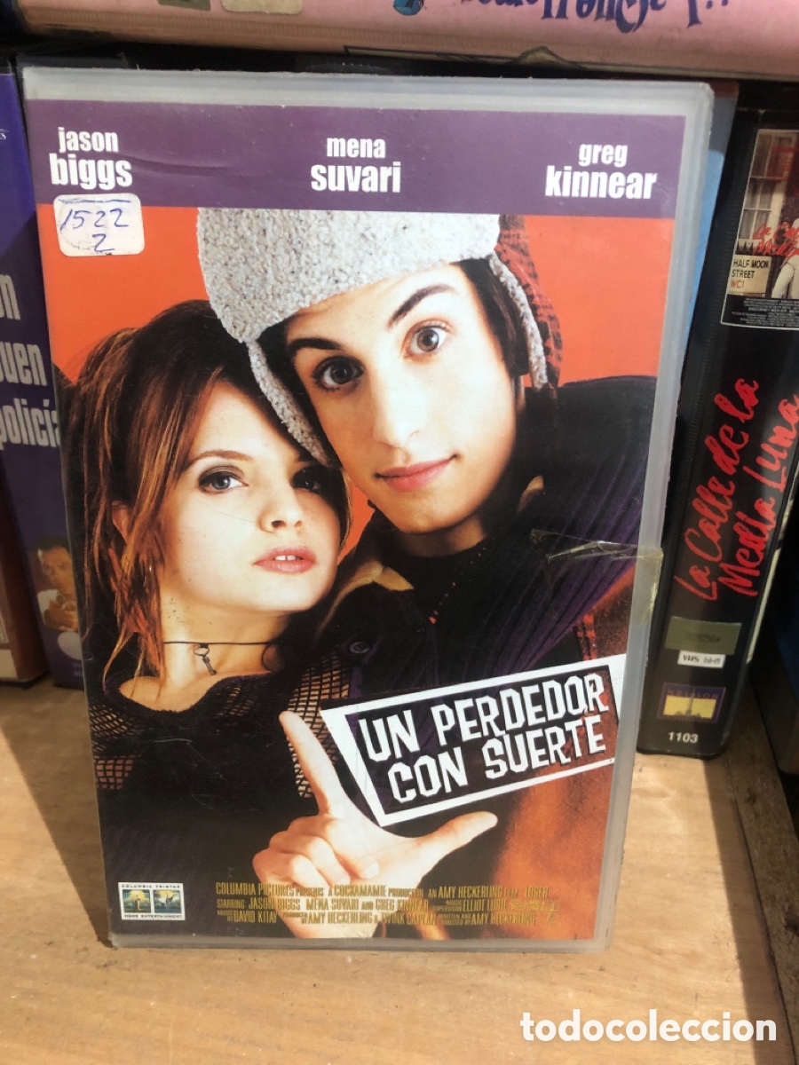 Cine: VHS V&Iacute;DEO CLUB UN PERDEDOR CON SUERTE