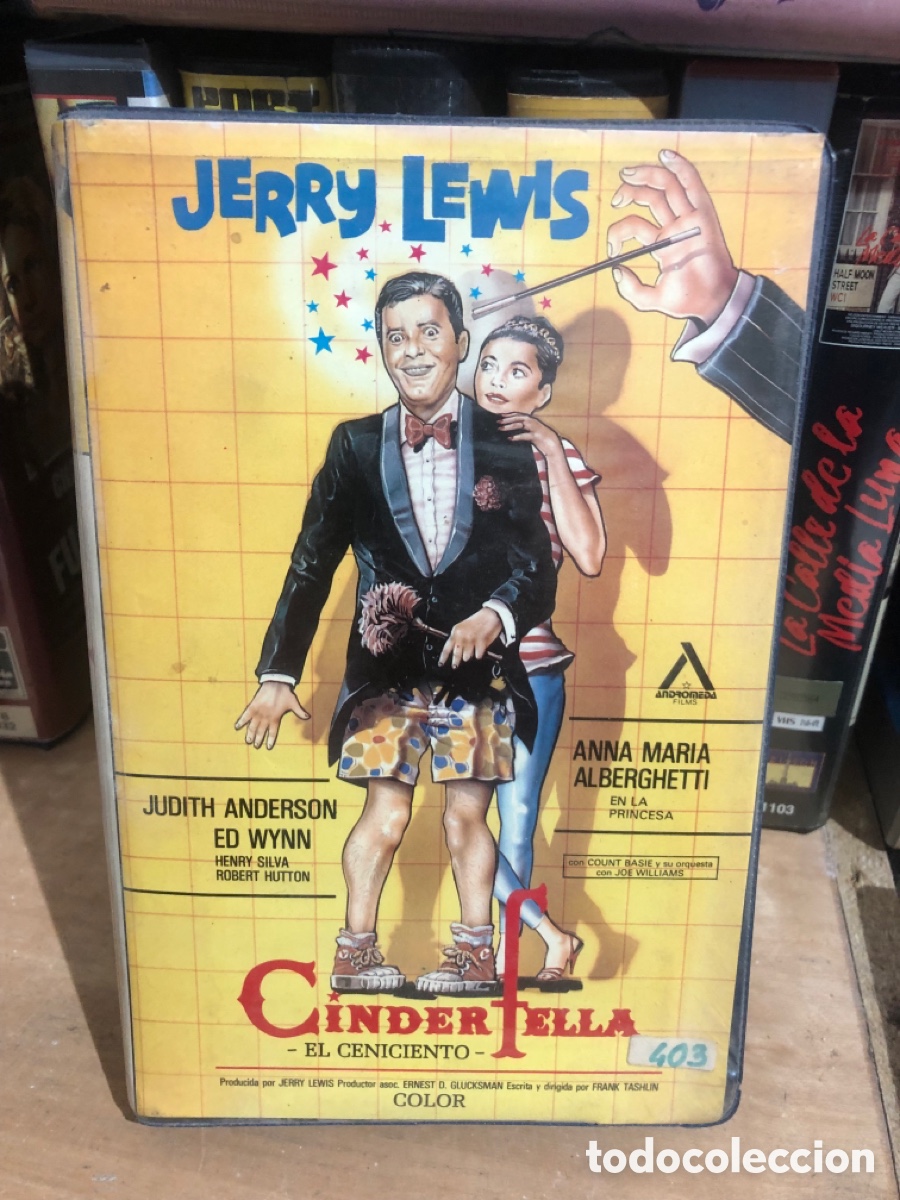 Cine: VHS V&Iacute;DEO CLUB EL CENICIENTO