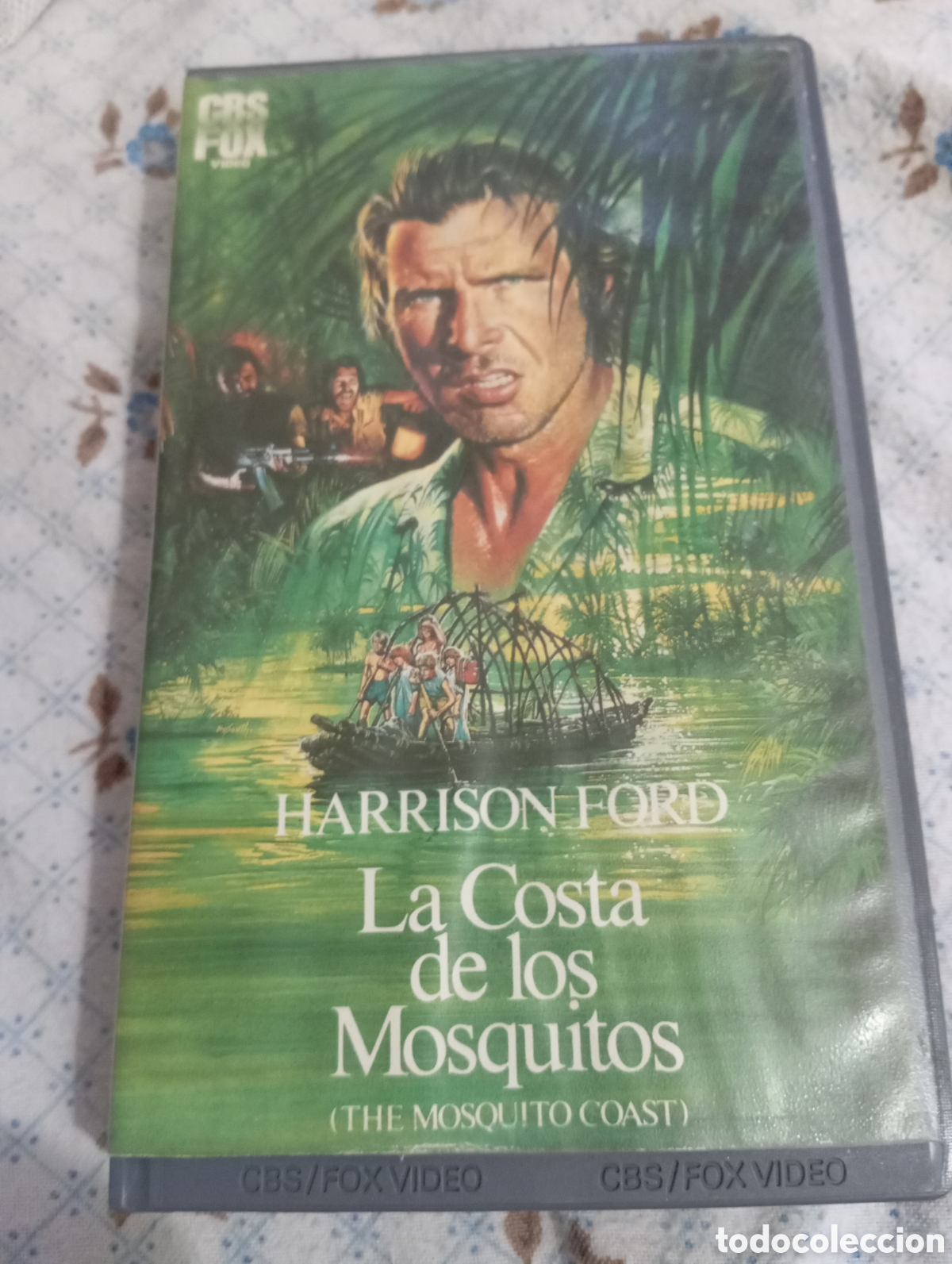 Cine: LA COSTA DE LOS MOSQUITOS , 1988 / VHS EDICI&Oacute;N VIDEOCLUB.