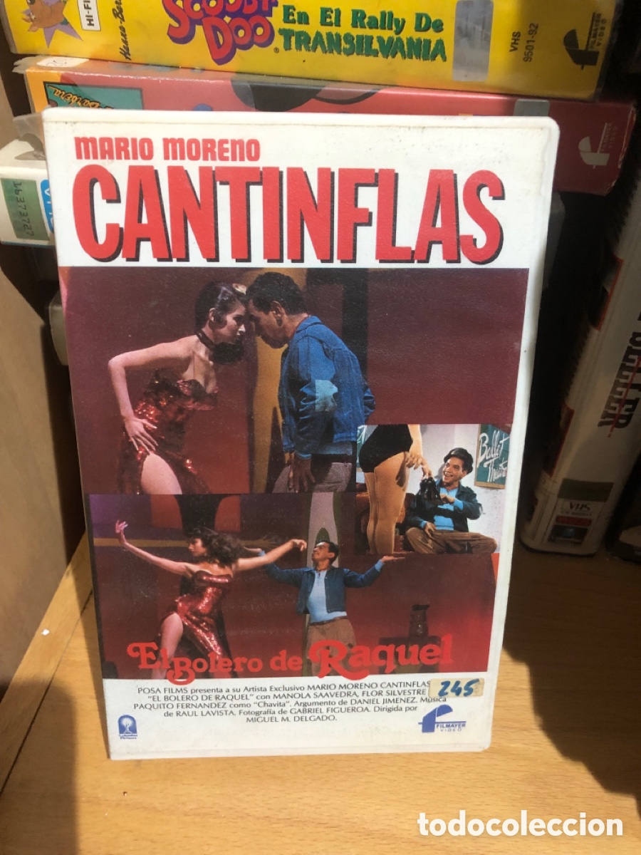 Cine: VHS V&Iacute;DEO CLUB EL BOLERO DE RAQUEL