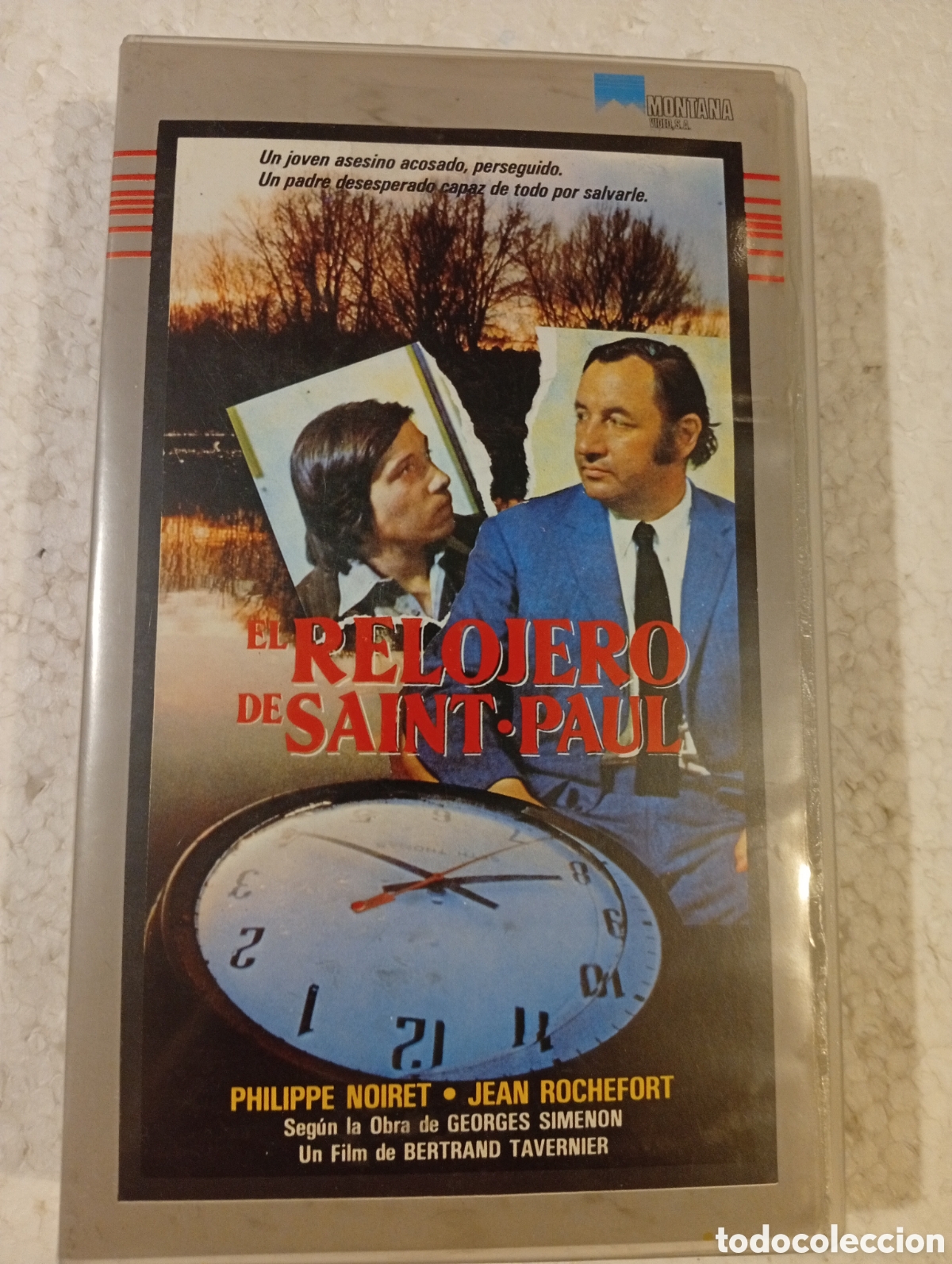 Cine: 1 VHS EL RELOJERO DE SAINT-PAUL. BERTRAND TAVERNIER.