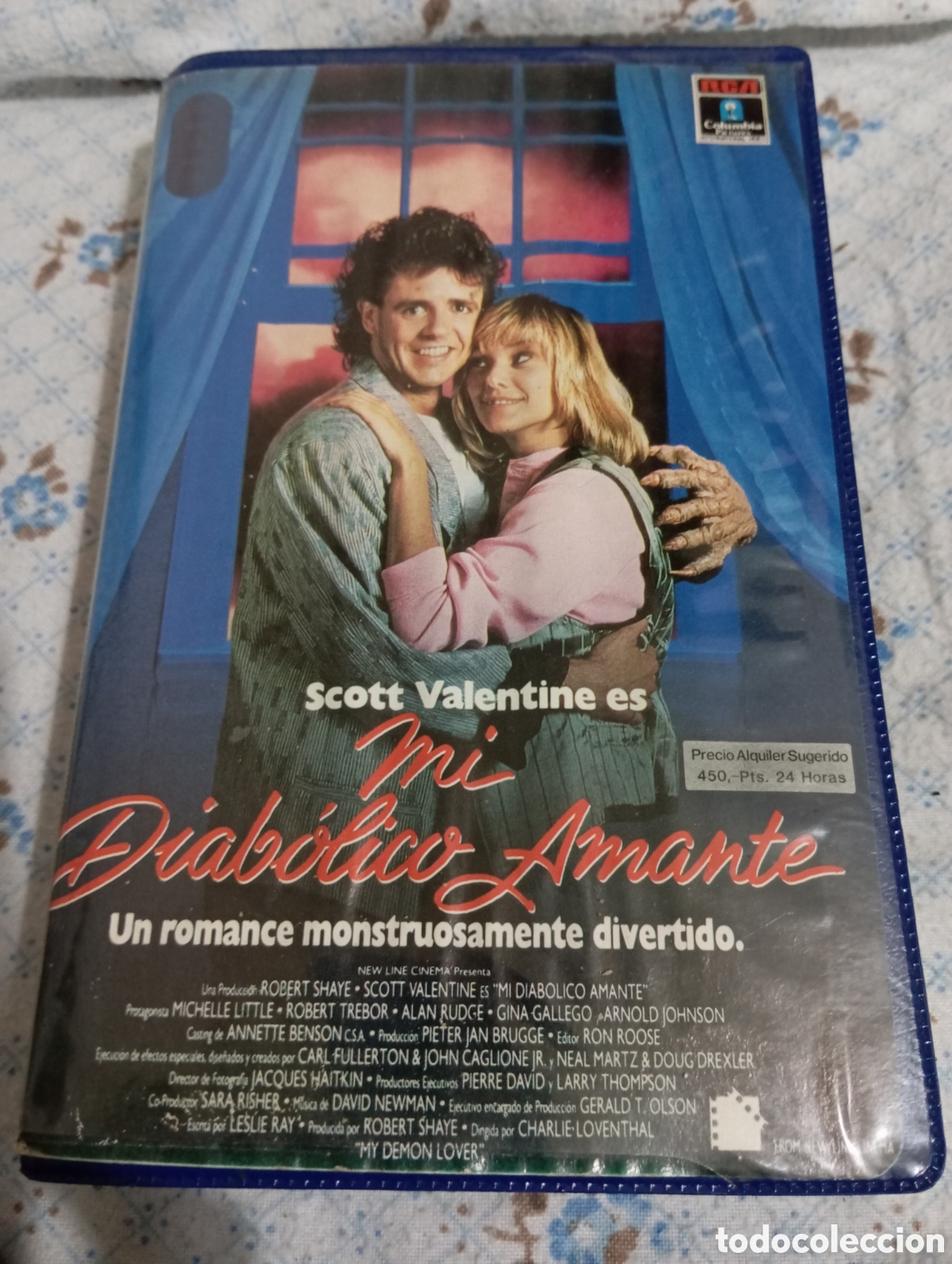 Cine: MI DIAB&Oacute;LICO AMANTE , 1988 / VHS EDICI&Oacute;N VIDEOCLUB.