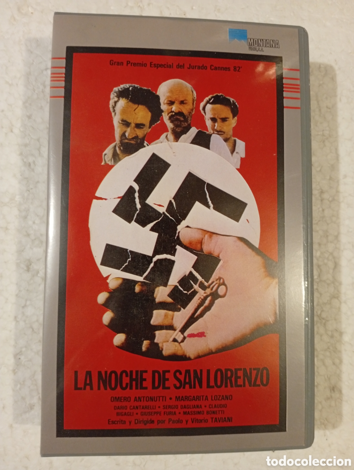 Cine: 1 VHS LA NOCHE DE SAN LORENZO. PAOLO Y VITORIO TAVIANI.