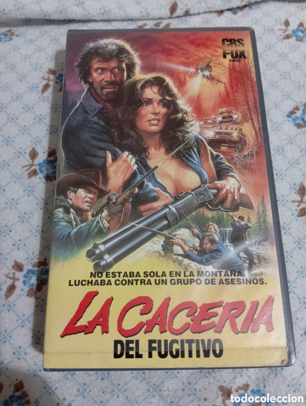 Cine: LA CACERIA DEL FUGITIVO , 1988 / VHS EDICI&Oacute;N VIDEOCLUB.