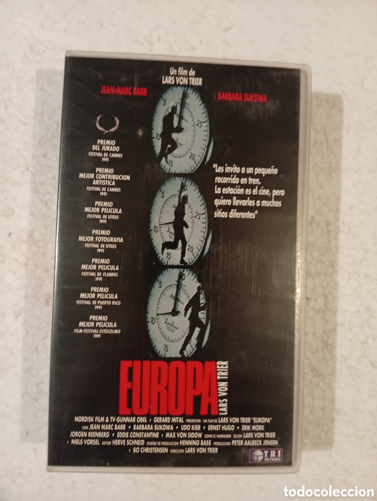 Cine: 1 VHS. EUROPA. LARS VON TRIER.