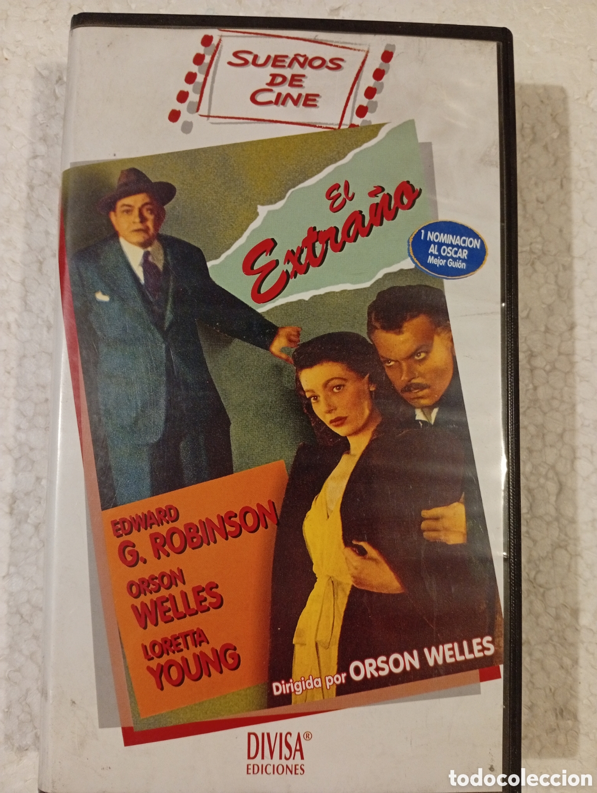 Cine: 1 VHS. EL EXTRA&Ntilde;O. ORSON WELLES.