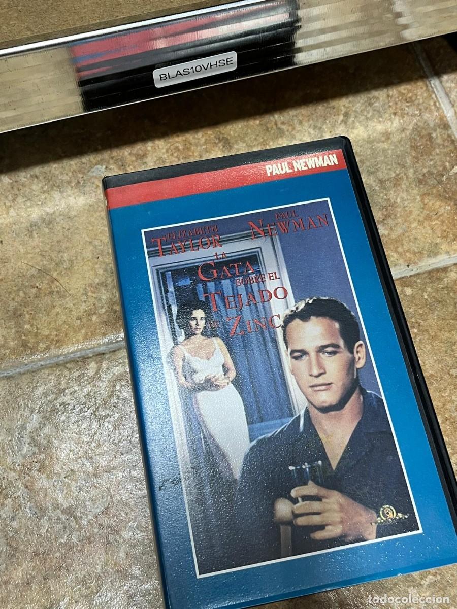 Cine: BLAS10VHSE PEL&Iacute;CULA VHS La gata sobre el tejado de zinc