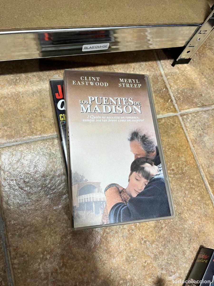 Cine: BLAS10VHSE PEL&Iacute;CULA VHS Los puentes de Madison, Clint Eastwood, Meryl Streep.