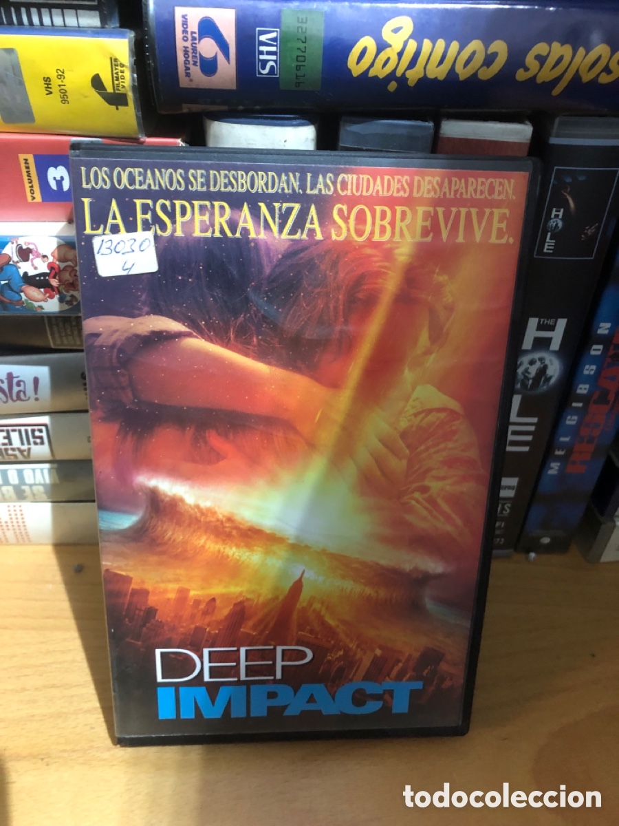 Cine: VHS V&Iacute;DEO CLUB DEEP IMPACT