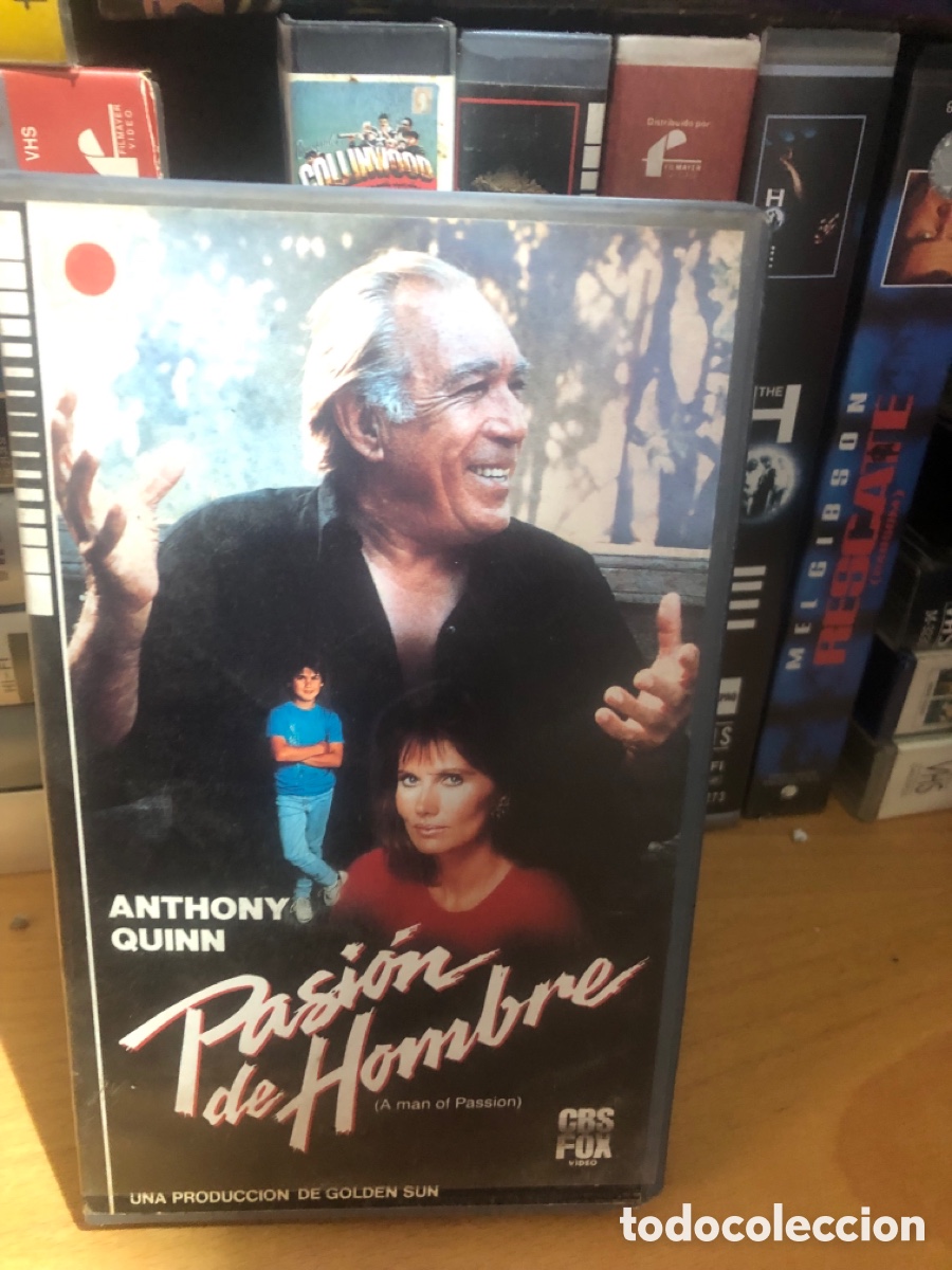 Cine: VHS V&Iacute;DEO CLUB PASI&Oacute;N DE UN HOMBRE