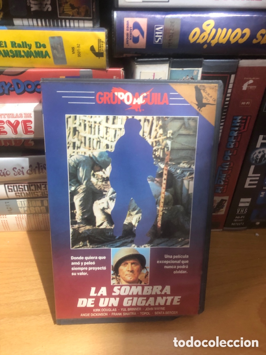 Cine: VHS V&Iacute;DEO CLUB LA SOMBRA DE UN GIGANTE