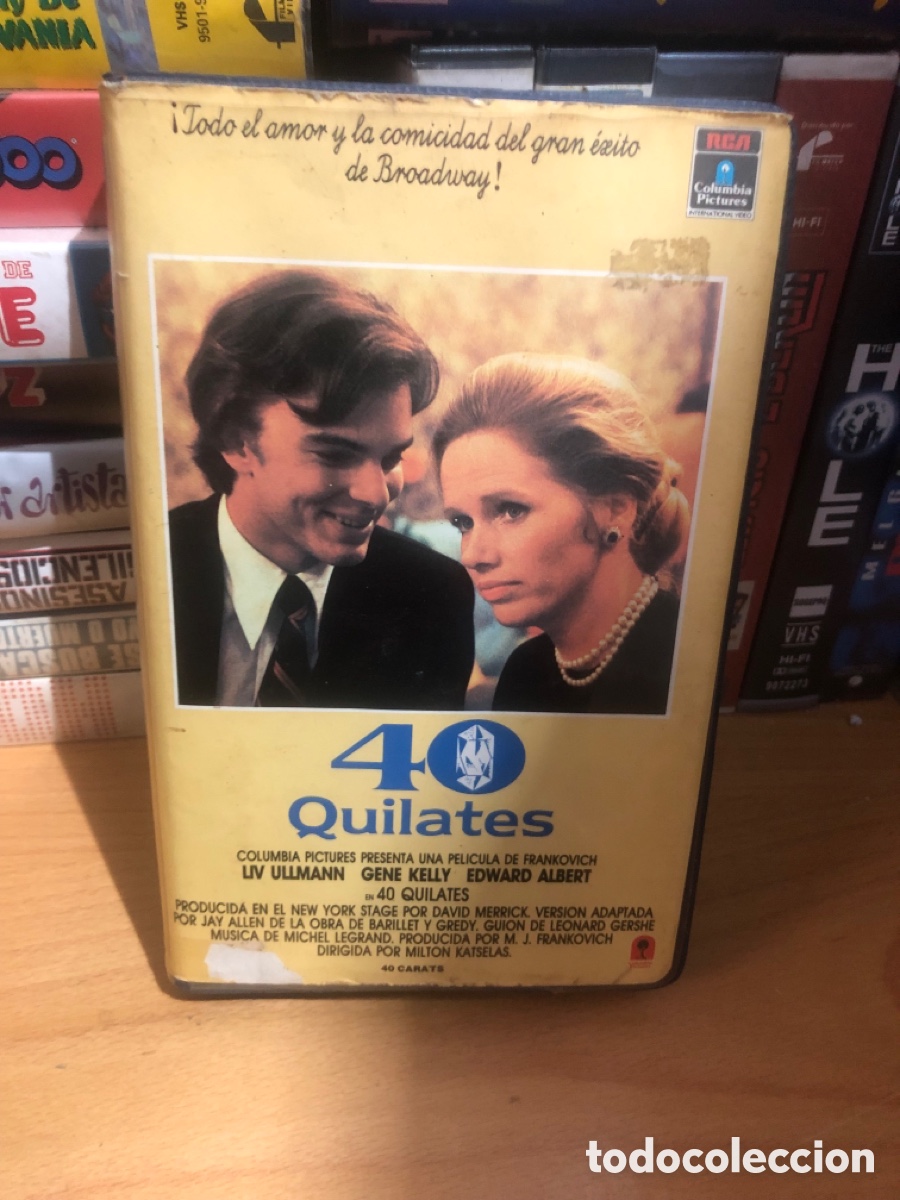 Cine: VHS V&Iacute;DEO CLUB 40 QUILATES