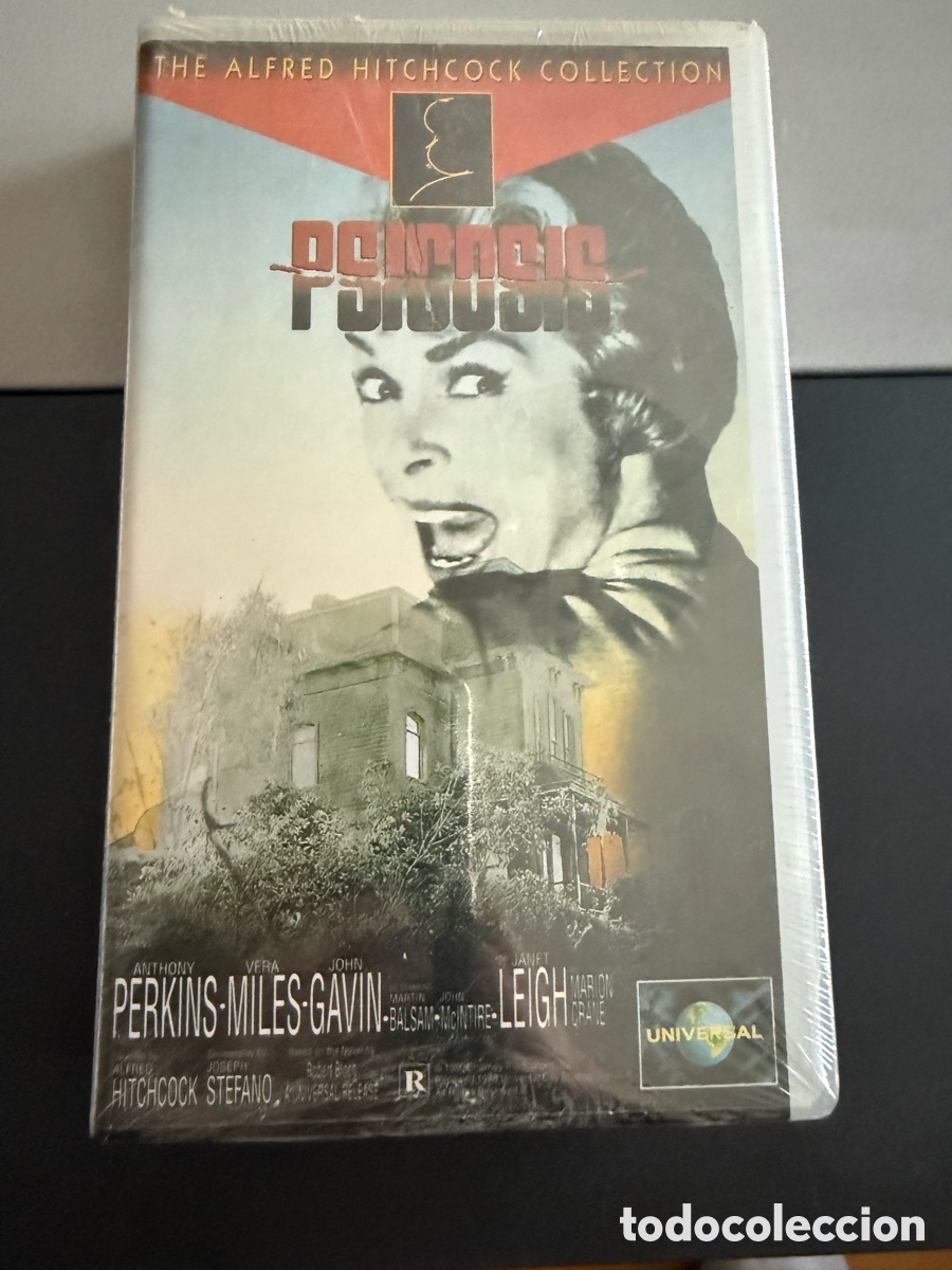 Cine: VHS. PSICOSIS. PRECINTADO