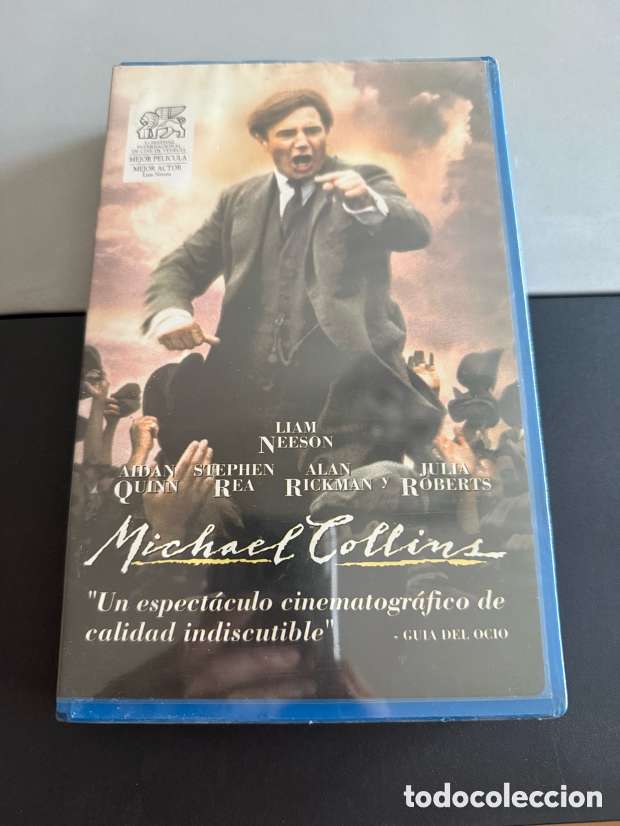 Cine: VHS. MICHAEL COLLINS. PRECINTADO Caja grande