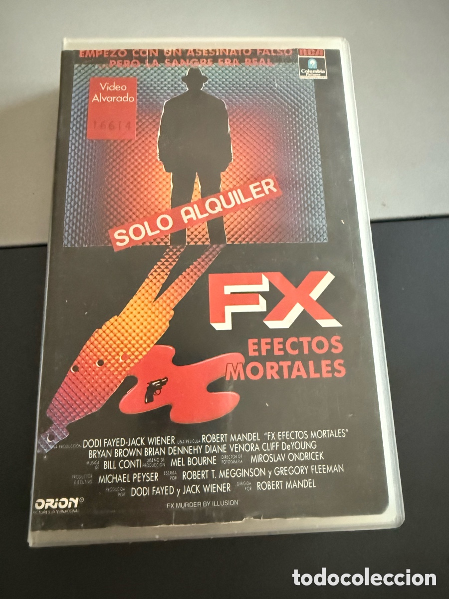 Cine: VHS. FX EFECTOS MORTALES. Caja Grande. 1 edici&oacute;n