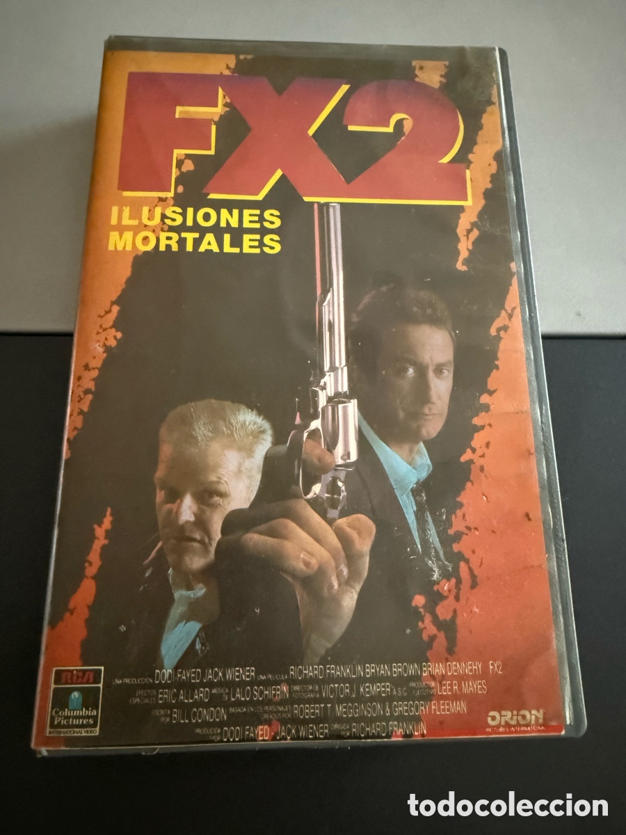 Cine: VHS. FX 2. ILUSIONES MORTALES. Caja Grande. 1 edici&oacute;n