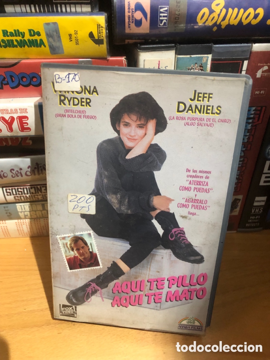 Cine: VHS V&Iacute;DEO CLUB AQU&Iacute; TE PILLO AQU&Iacute; TE MATO