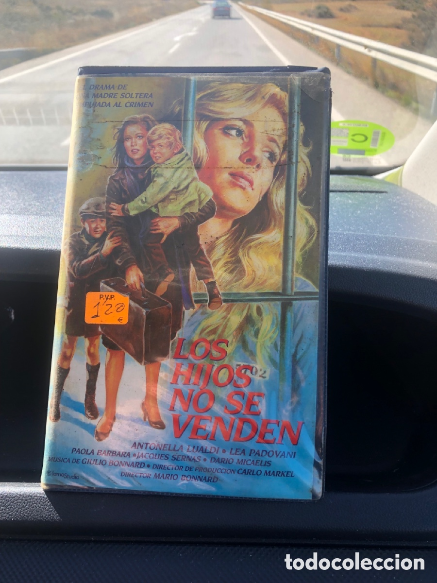 Cine: VHS V&Iacute;DEO CLUB LOS HIJOS NO SE VENDEN