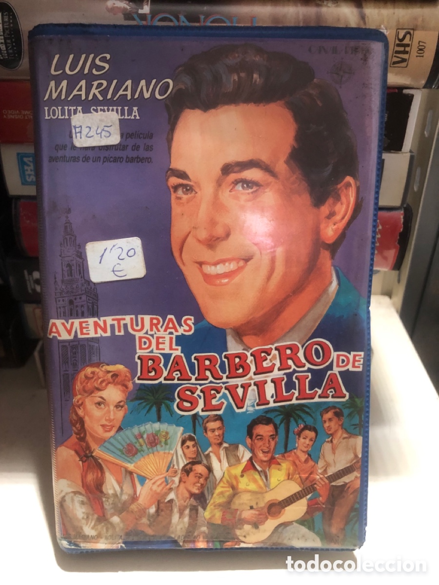 Cine: VHS V&Iacute;DEO CLUB AVENTURAS DEL BARBERO DE SEVILLA