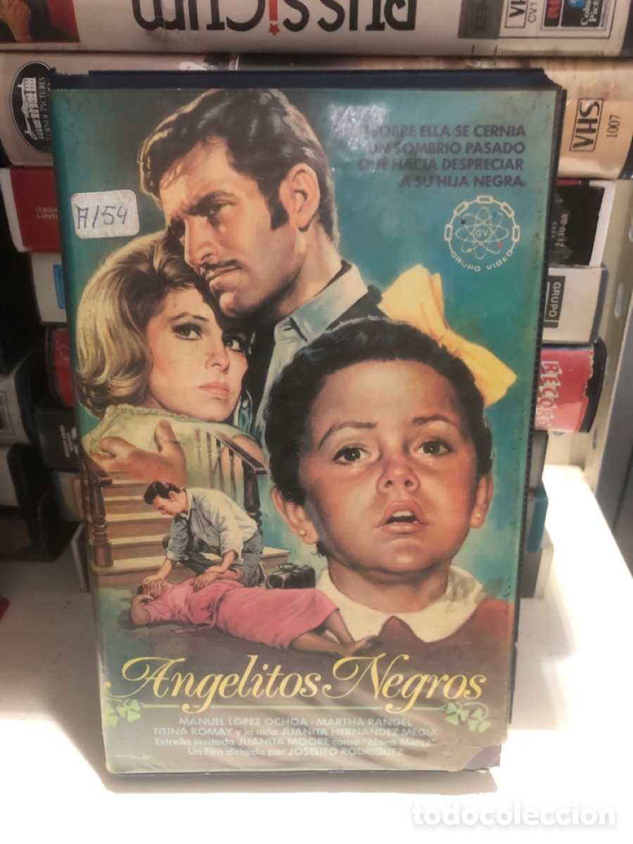 Cine: VHS V&Iacute;DEO CLUB ANGELITOS NEGROS