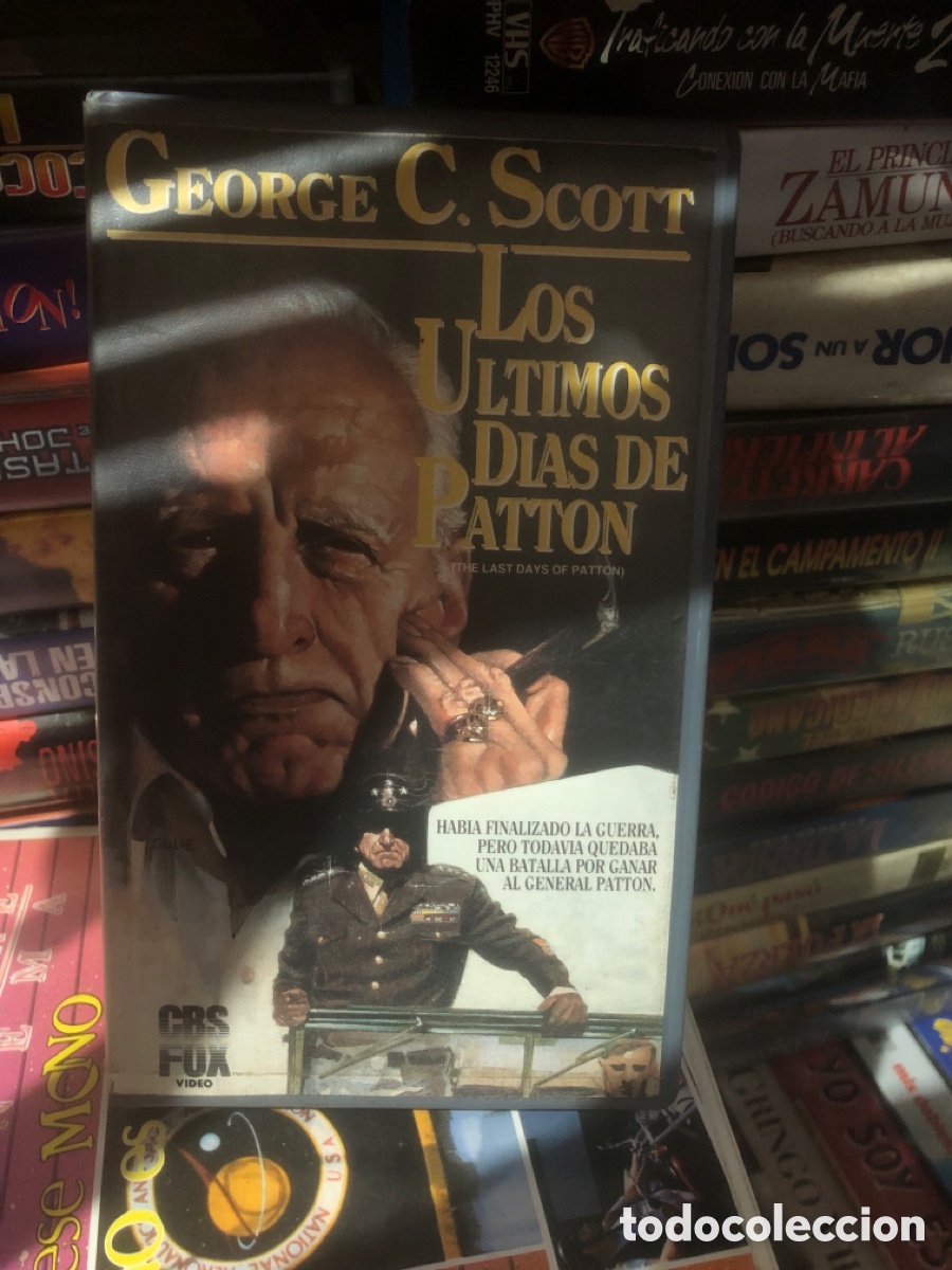 Cine: VHS V&Iacute;DEO CLUB LOS &Uacute;LTIMOS D&Iacute;AS DE PATTON