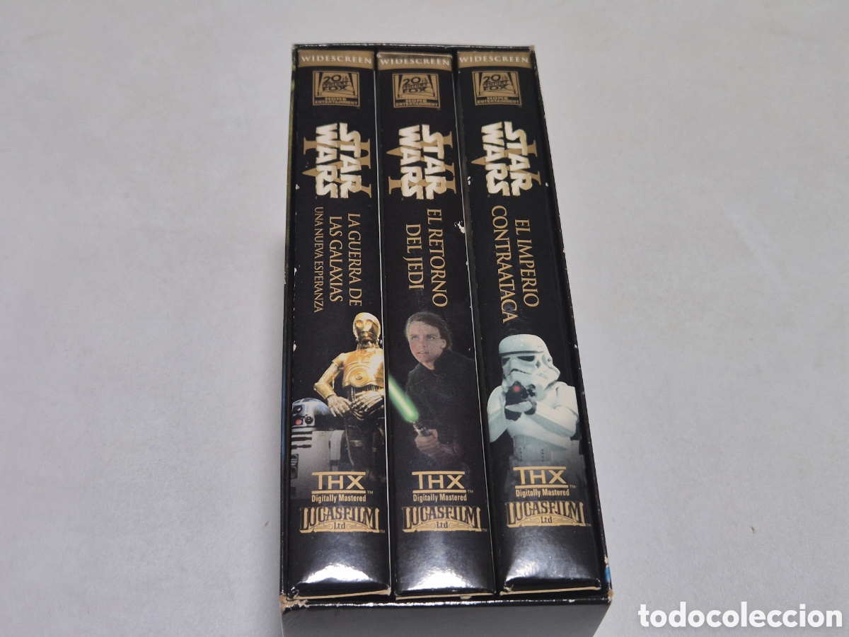 Cine: Trilogia La Guerra De Las Galaxias . Vhs