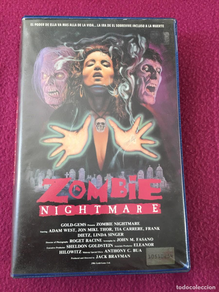 Cine: RARA PELICULA VHS - ZOMBIE NIGHTMARE - EN SU CAJA ORIGINAL