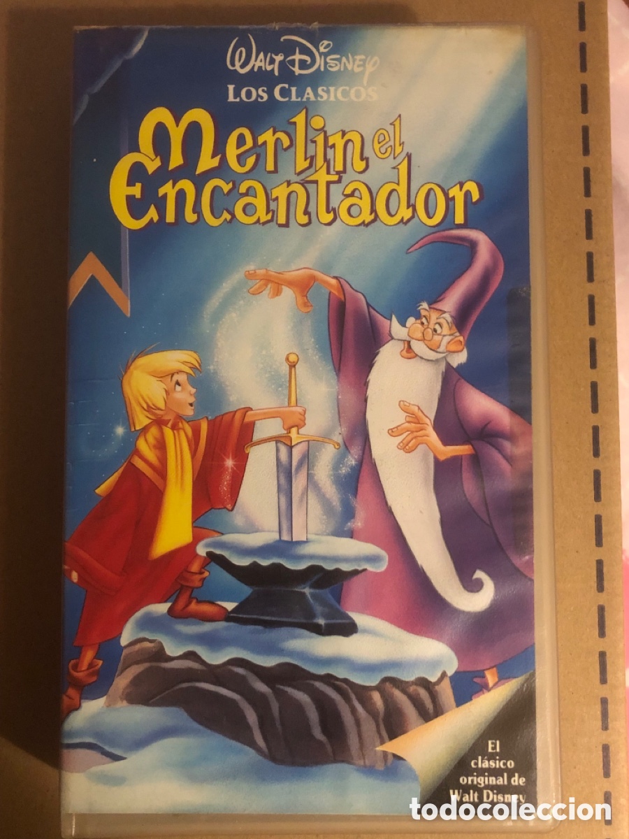 Cine: VHS ANIMACI&Oacute;N MERL&Iacute;N EL ENCANTADOR