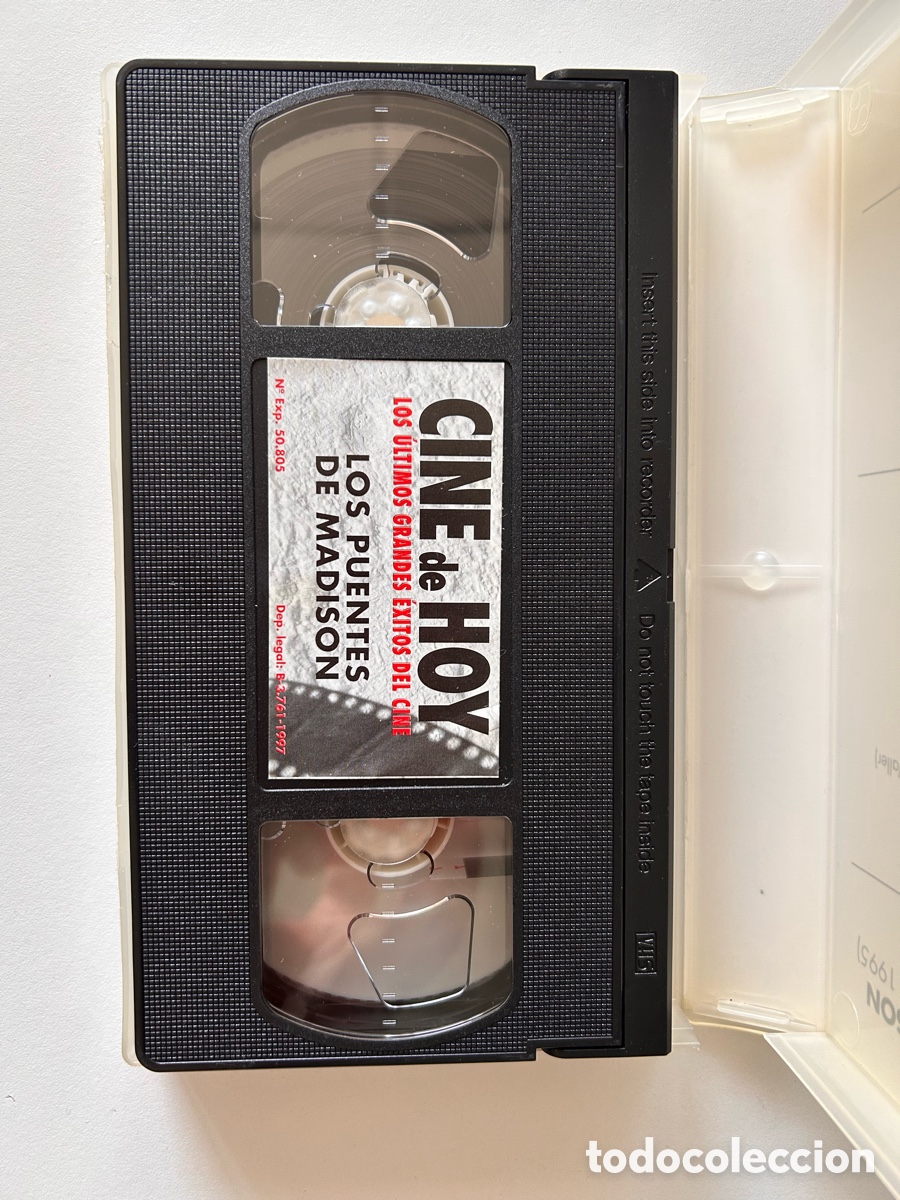 Cine: VHS Los puentes de Madison - Foto 3