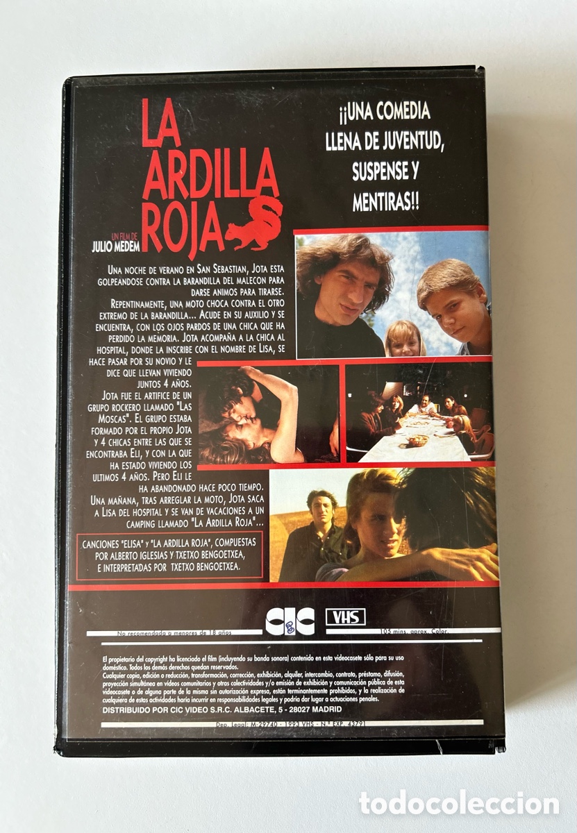 Cine: VHS de La ardilla roja - Foto 2