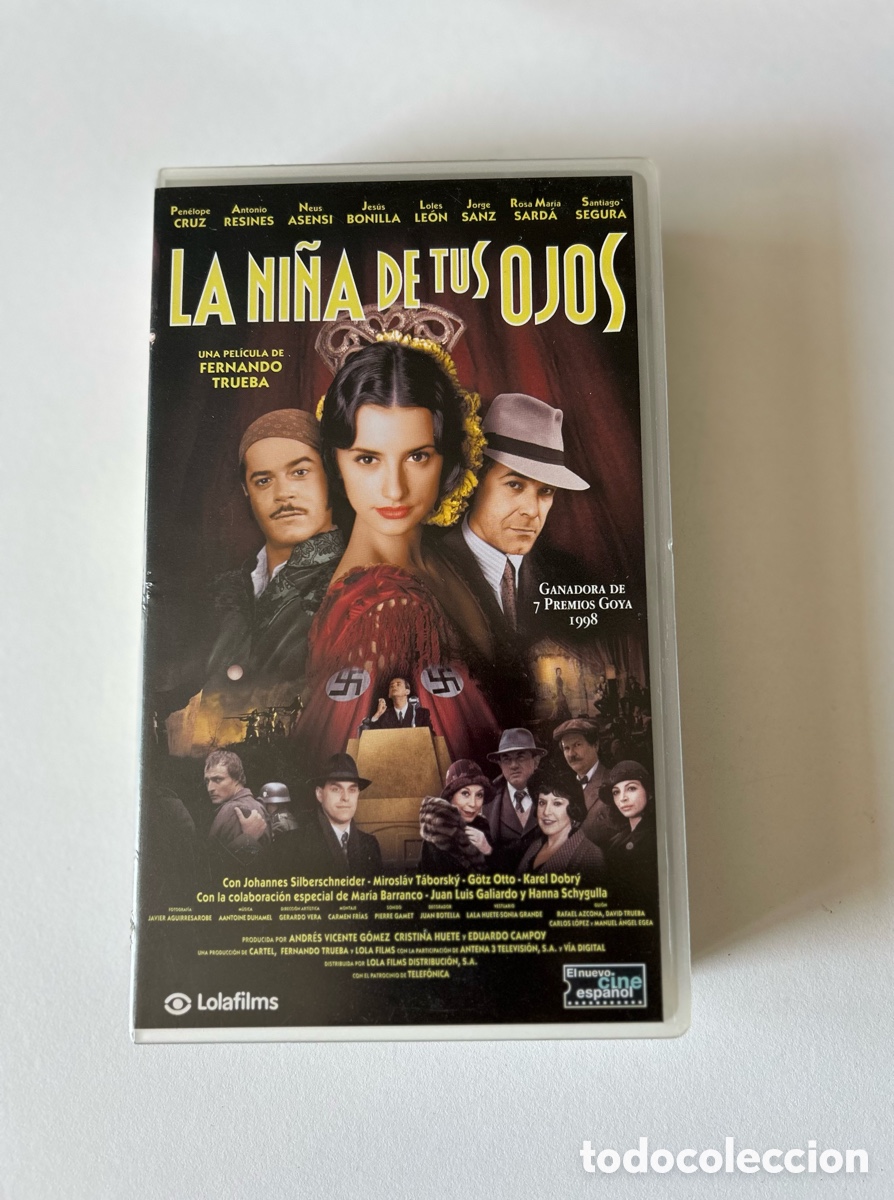 Cine: VHS La ni&ntilde;a de tus ojos con Pen&eacute;lope Cruz