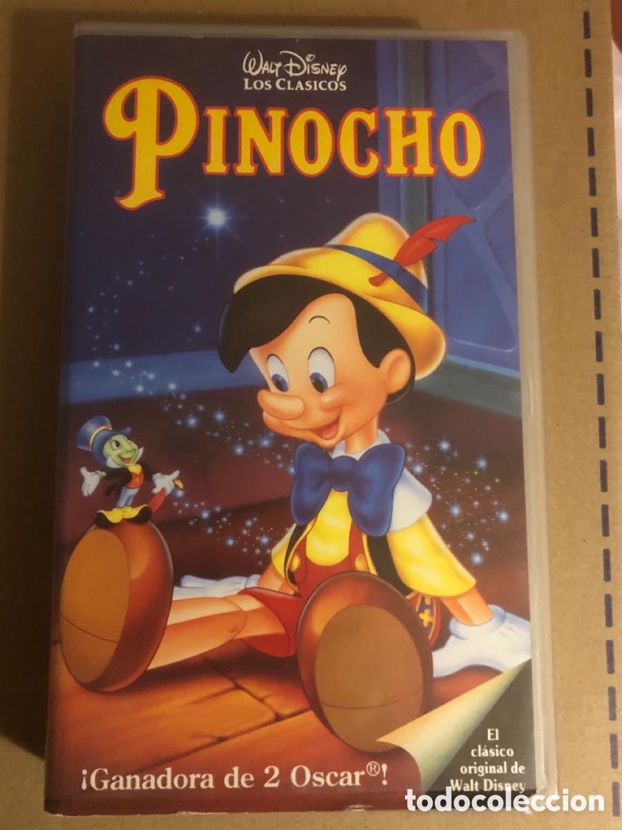 Cine: VHS ANIMACI&Oacute;N PINOCHO DYSNEY