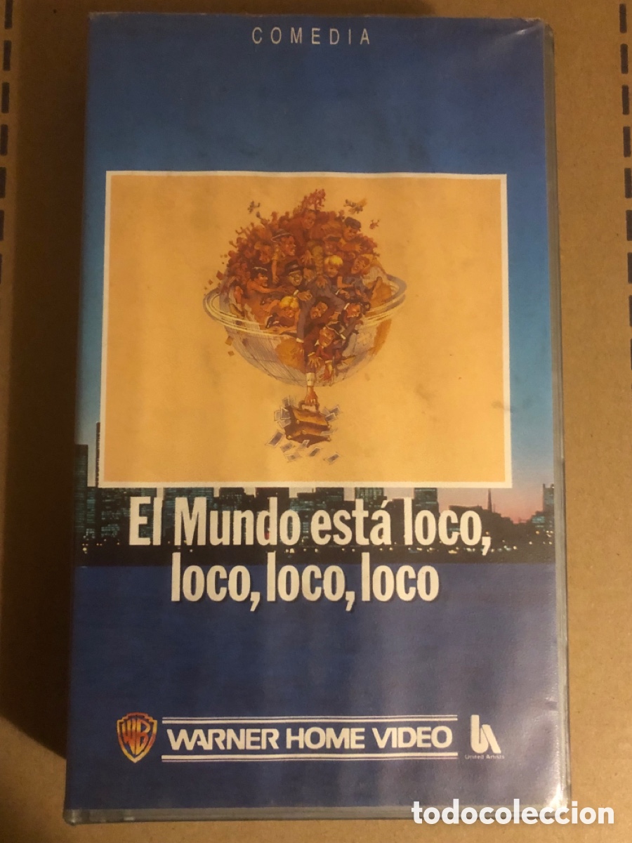 Cine: VHS EL MUNDO EST&Aacute; LOCO LOCO LOCO
