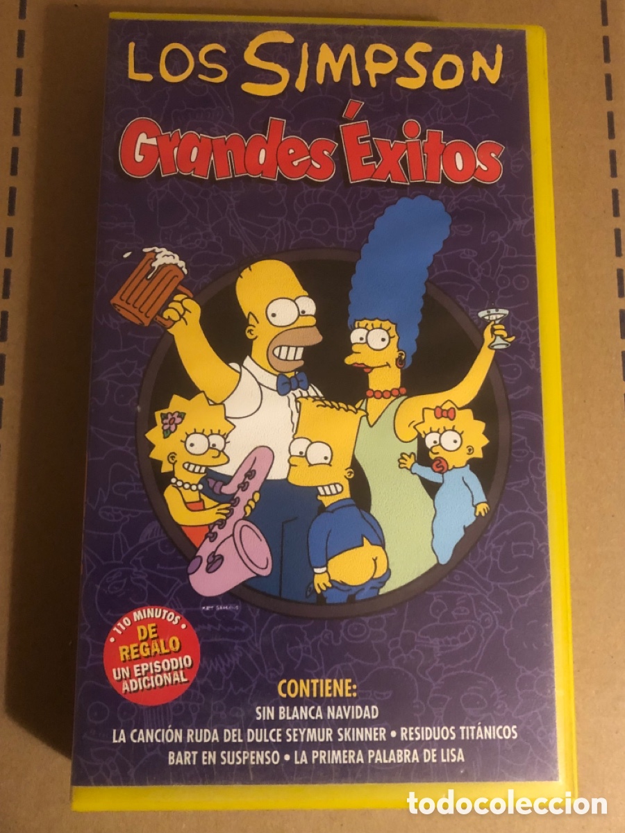 Kino: VHS LOS SIMPSON GRANDES &Eacute;XITOS